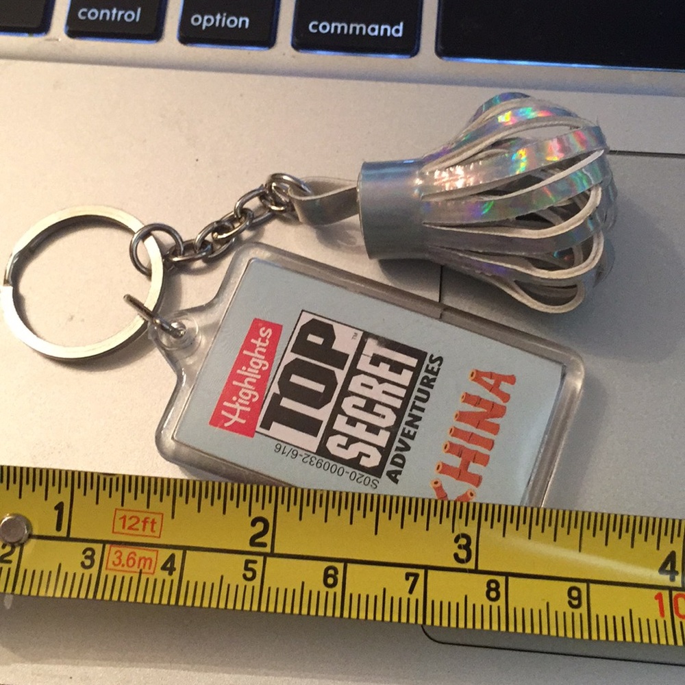Top Secret Keychain